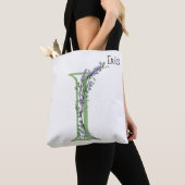 Monogramm I Lavendel Eucalyptus Tasche (Von Nahem)