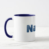 Monogramm Ihr Name Tasse (Links)