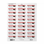 Monogramm Ihrer Schulfarbabstufungshöchstfläche (Vorne)