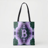 Monogramm Ihres Anfangsbuchstabens Namen Allium Pe Tasche (Vorderseite)