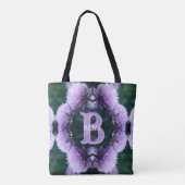 Monogramm Ihres Anfangsbuchstabens Namen Allium Pe Tasche (Rückseite)