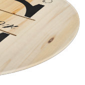 Monogramm-Imitat-Butcher| DIREKT Schneidebrett (Ecke)