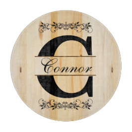 Monogramm-Imitat-Butcher| DIREKT Schneidebrett