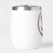 Monogramm in Knottier-Rahmen (Vorderseite)