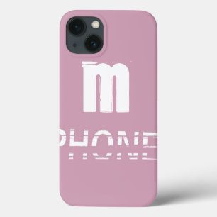 Monogramm individuell einstellbare rosa Cool Moder Case-Mate iPhone Hülle