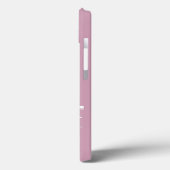 Monogramm individuell einstellbare rosa Cool Moder Case-Mate iPhone Hülle (Rückseite / Links)