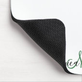 Monogramm | INDIVIDUELLE NAME | Benutzerdefinierte Mousepad (Ecke)