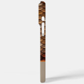 Monogramm Individuelle Name Metallische Meerjungen Case-Mate iPhone Hülle (Rückseite / Links)