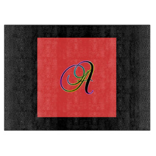 MONOGRAMM INITIAL A SCHNEIDEBRETT