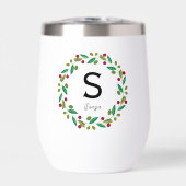 Monogramm initial - Christmas (Vorderseite)