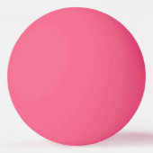 Monogramm Initial Pink Trendy Modern Template Tischtennisball (Rückseite)