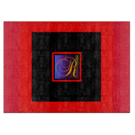 MONOGRAMM INITIAL R SCHNEIDEBRETT