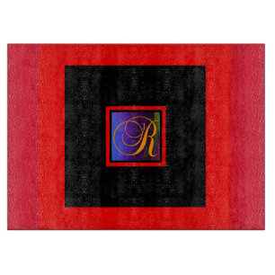 MONOGRAMM INITIAL R SCHNEIDEBRETT