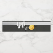 Monogramm Initial Water Flasche Label Army Dress G Wasserflaschenetikett (Einzelnes Label)