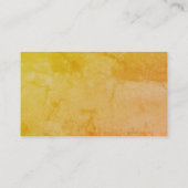 Monogramm Initiale A Elegante Gold-Pfingstrose-Blu Visitenkarte (Rückseite)