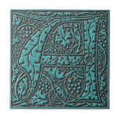 Monogramm-Initiale A Fliese (Vorderseite)