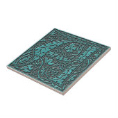 Monogramm-Initiale A Fliese (Seite)