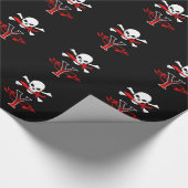 Monogramm-Initiale der Piratenflagge-Y Geschenkpapier (Ecke)