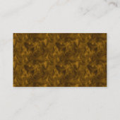 Monogramm Initiale E Elegante Gold-Pfingstrose-Blu Visitenkarte (Rückseite)