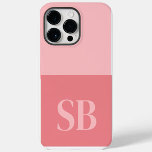 Monogramm Initiale Minimalistische Stylische Case- iPhone 14 Pro Max Hülle