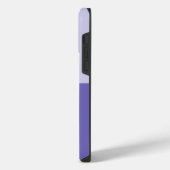 Monogramm Initiale Minimalistischer Stylischer Cas iPhone Hülle (Linke Seite)