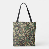 Monogramm-Initialen der Camouflage Tarnmuster Tasche (Rückseite)
