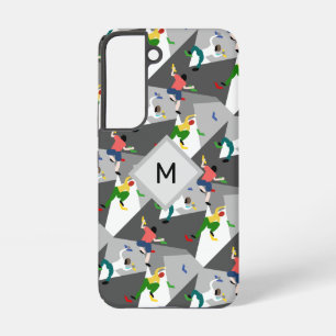 Monogramm Innenklettern Samsung Galaxy Hülle