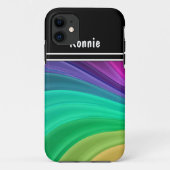 Monogramm iPhone 5 abstrakte Hüllen (Rückseite)