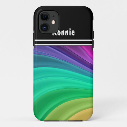 Monogramm iPhone 5 abstrakte Hüllen (Rückseite)