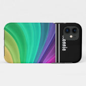 Monogramm iPhone 5 abstrakte Hüllen (Rückseite (Horizontal))