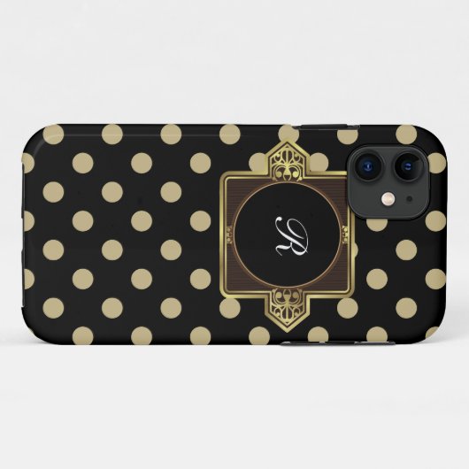 Monogramm iPhone Fall Case-Mate iPhone Hülle (Rückseite (Horizontal))