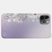 *~* Monogramm Iridescent Mute Pastell Gradient Case-Mate iPhone Hülle (Rückseite (Horizontal))