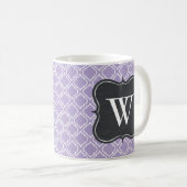 Monogramm-Kaffee-Tasse Kaffeetasse (VorderseiteRechts)