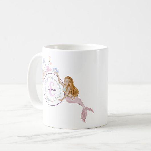 Monogramm Kaffeetasse (Vorderseite Links)