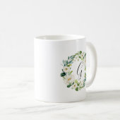 Monogramm Kaffeetasse (VorderseiteRechts)
