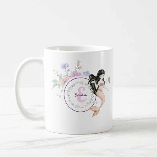 Monogramm Kaffeetasse (Links)