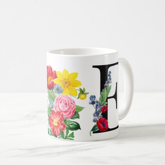 Monogramm Kaffeetasse (VorderseiteRechts)