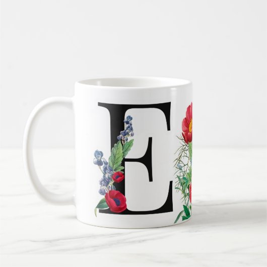 Monogramm Kaffeetasse (Links)
