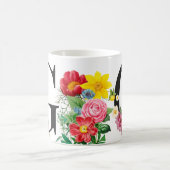 Monogramm Kaffeetasse (Mittel)
