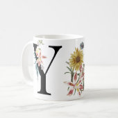 Monogramm Kaffeetasse (Vorderseite Links)
