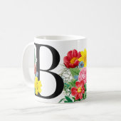 Monogramm Kaffeetasse (Vorderseite Links)