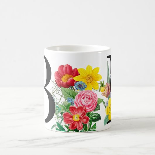 Monogramm Kaffeetasse (Mittel)