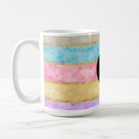 Monogramm Kaffeetasse (Links)