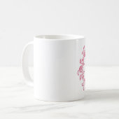 Monogramm Kaffeetasse (Vorderseite Links)