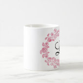 Monogramm Kaffeetasse (Mittel)