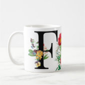 Monogramm Kaffeetasse (Links)