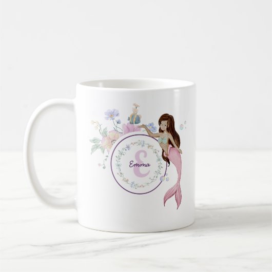 Monogramm Kaffeetasse (Links)