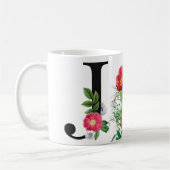 Monogramm Kaffeetasse (Links)