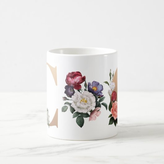 Monogramm Kaffeetasse (Mittel)
