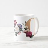 Monogramm Kaffeetasse (VorderseiteRechts)